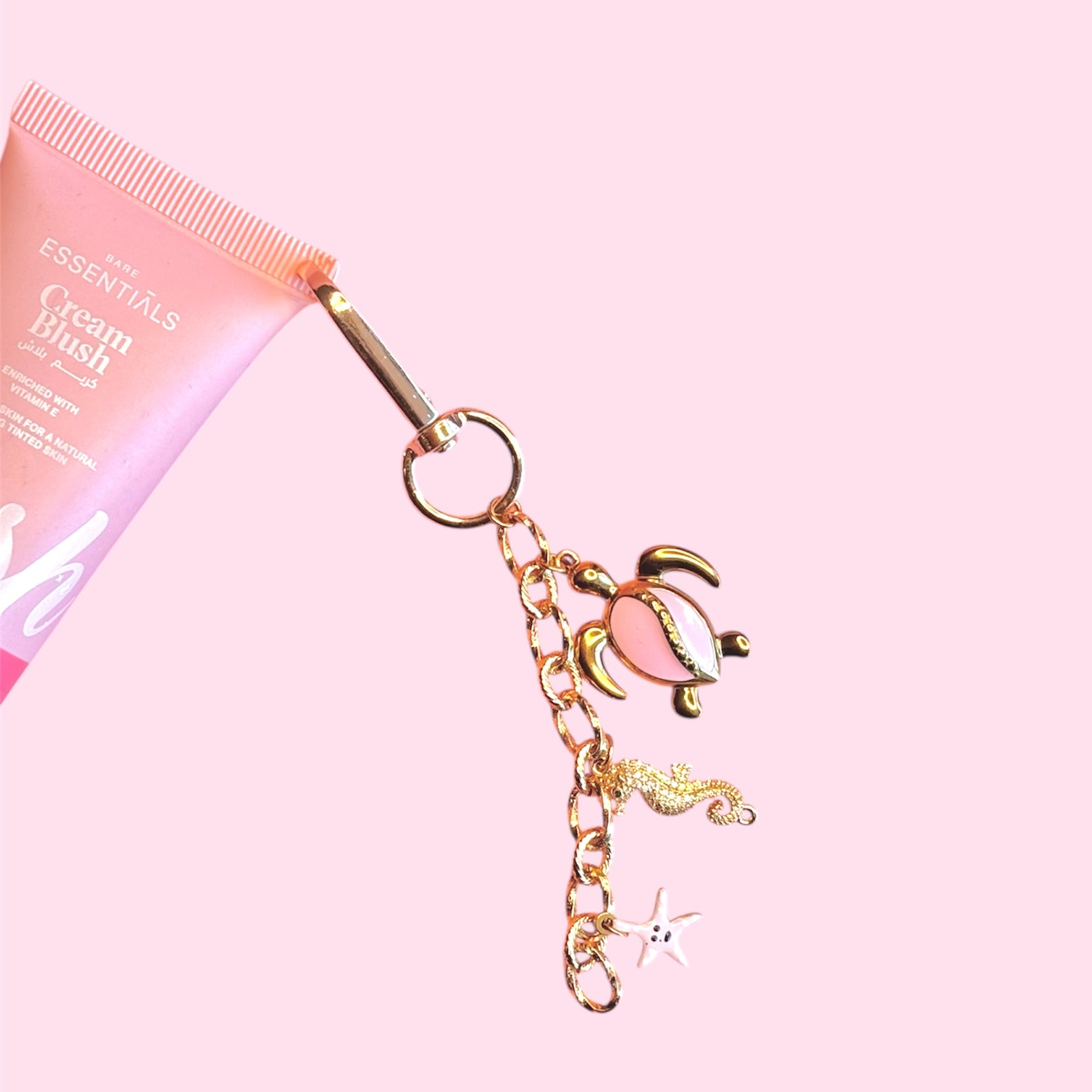 Essentials Pink Paradise Key Chain