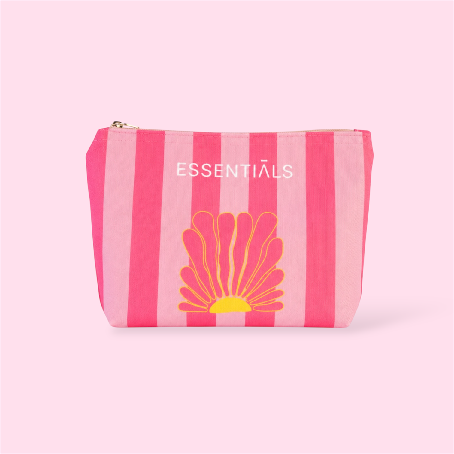 Sol Stripe Cosmetics Pouch