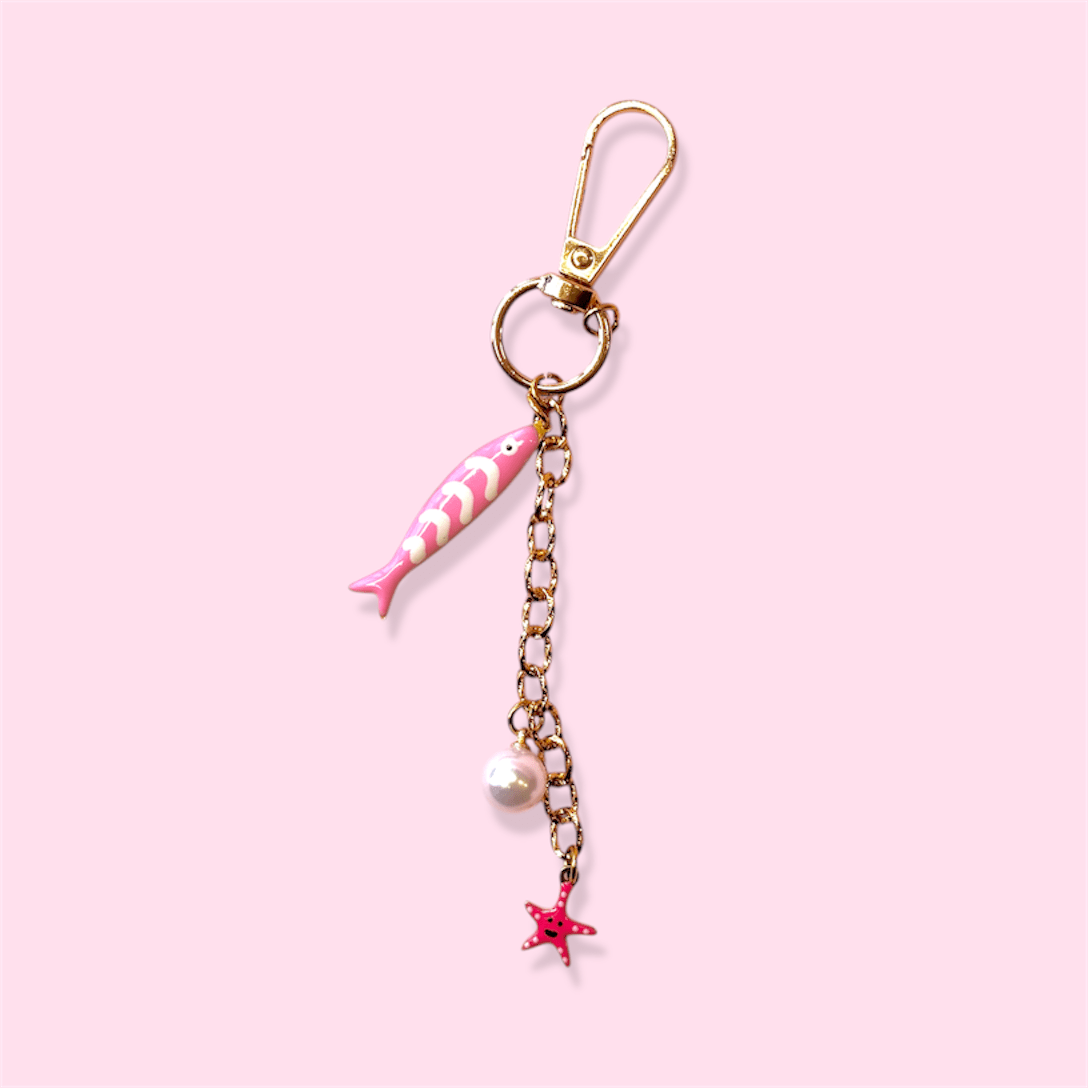 Essentials Pink Coral Key Chain - Essentials EG