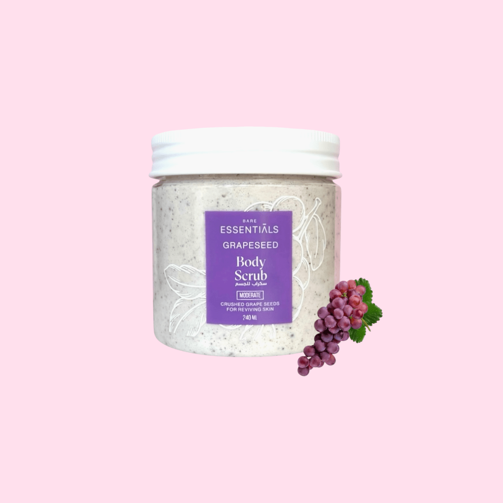 Grape Seed Cream Body Scrub - Essentials EG