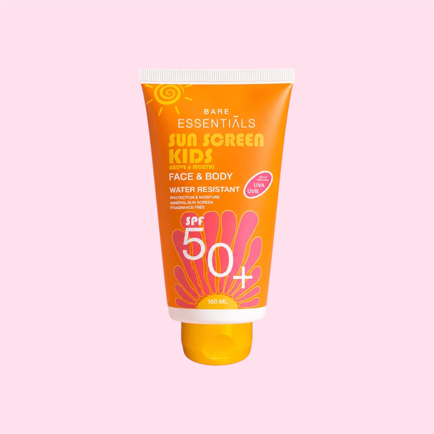 كريم الشمس spf 50+ للحماية وترطيب الوجه