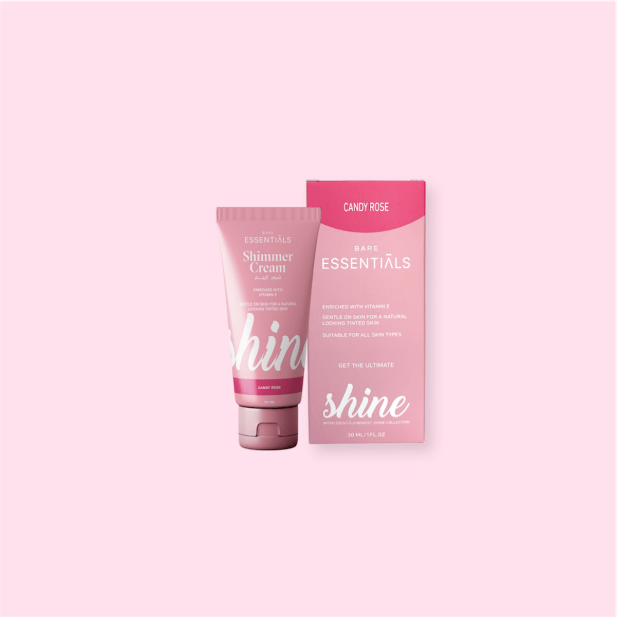 Shimmer Cream - Candy Rose (Shine Collection) - Essentials EG