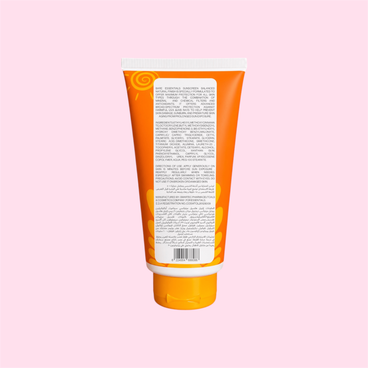 SUNSCREEN SPF50+ BALANCED NATURAL FINISH - Essentials