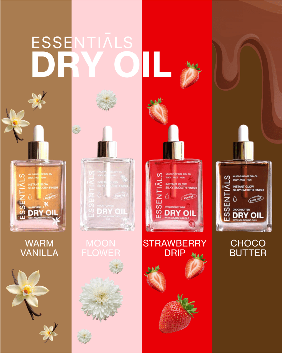 Warm Vanilla Dry Oil - Essentials