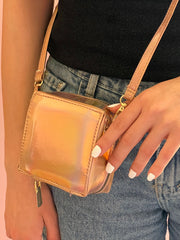 Summer Trendy Square Bag - Rose Gold