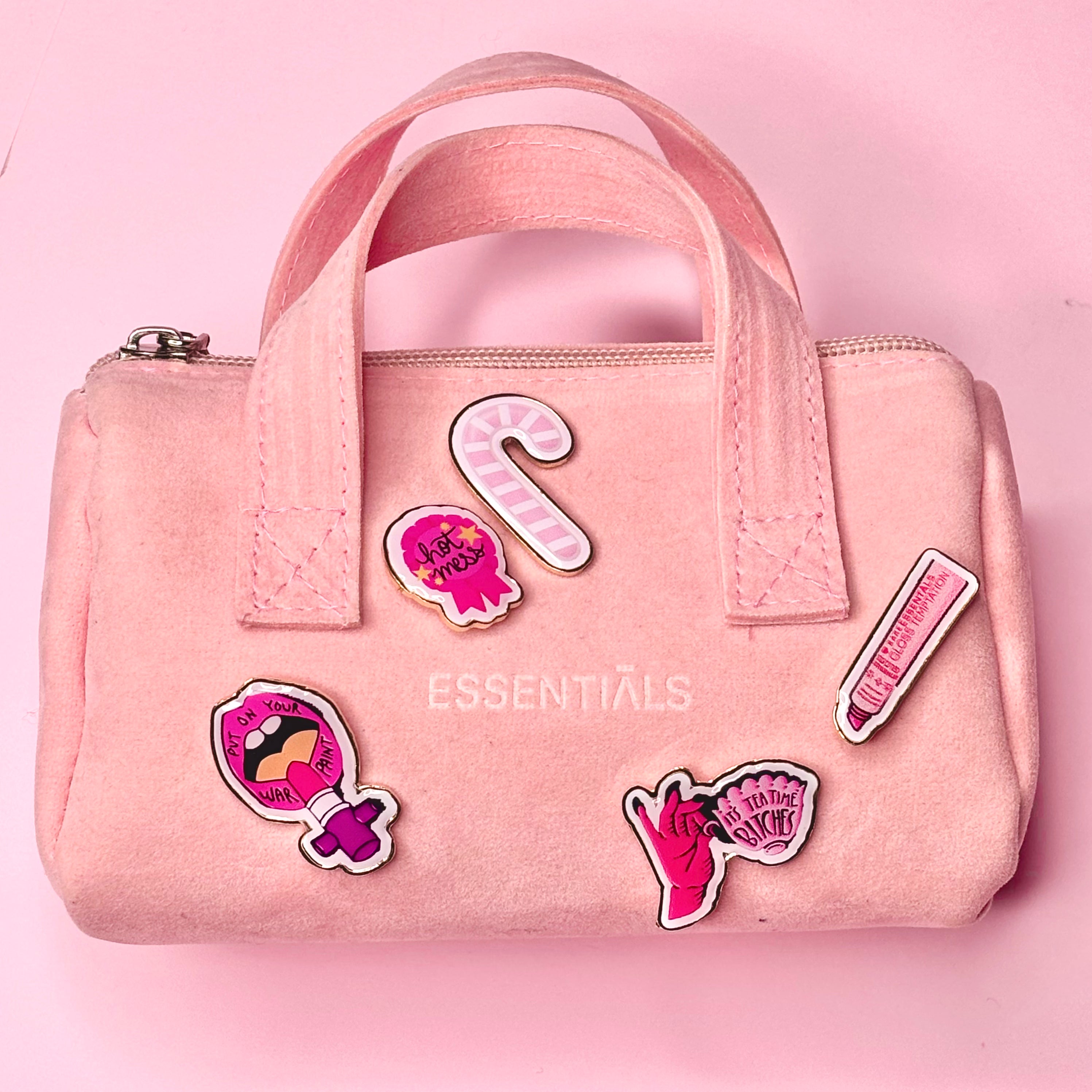 Morning Badass Tea Time Pin