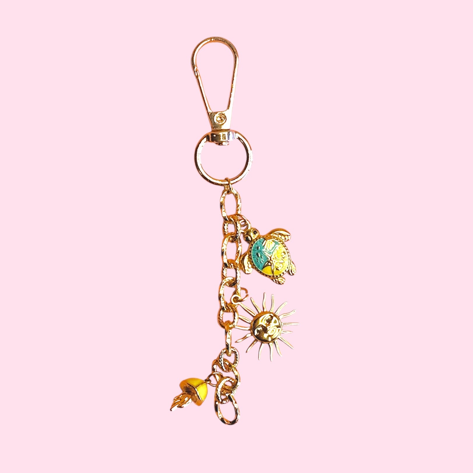Essentials Solara Charm Key Chain