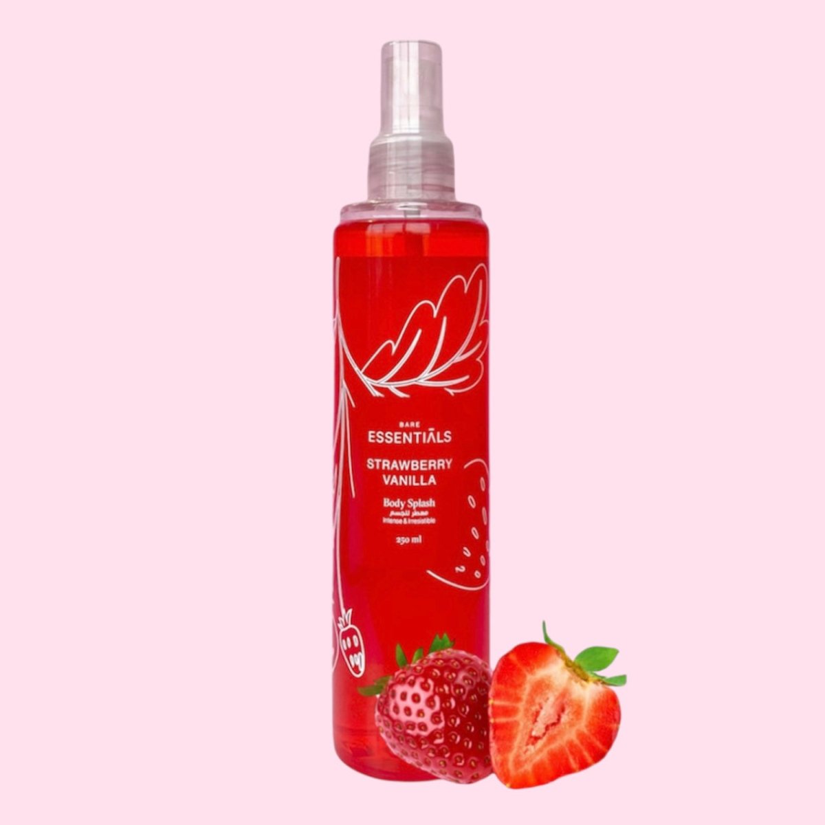 Body Splash - Strawberry Vanilla - Essentials EG