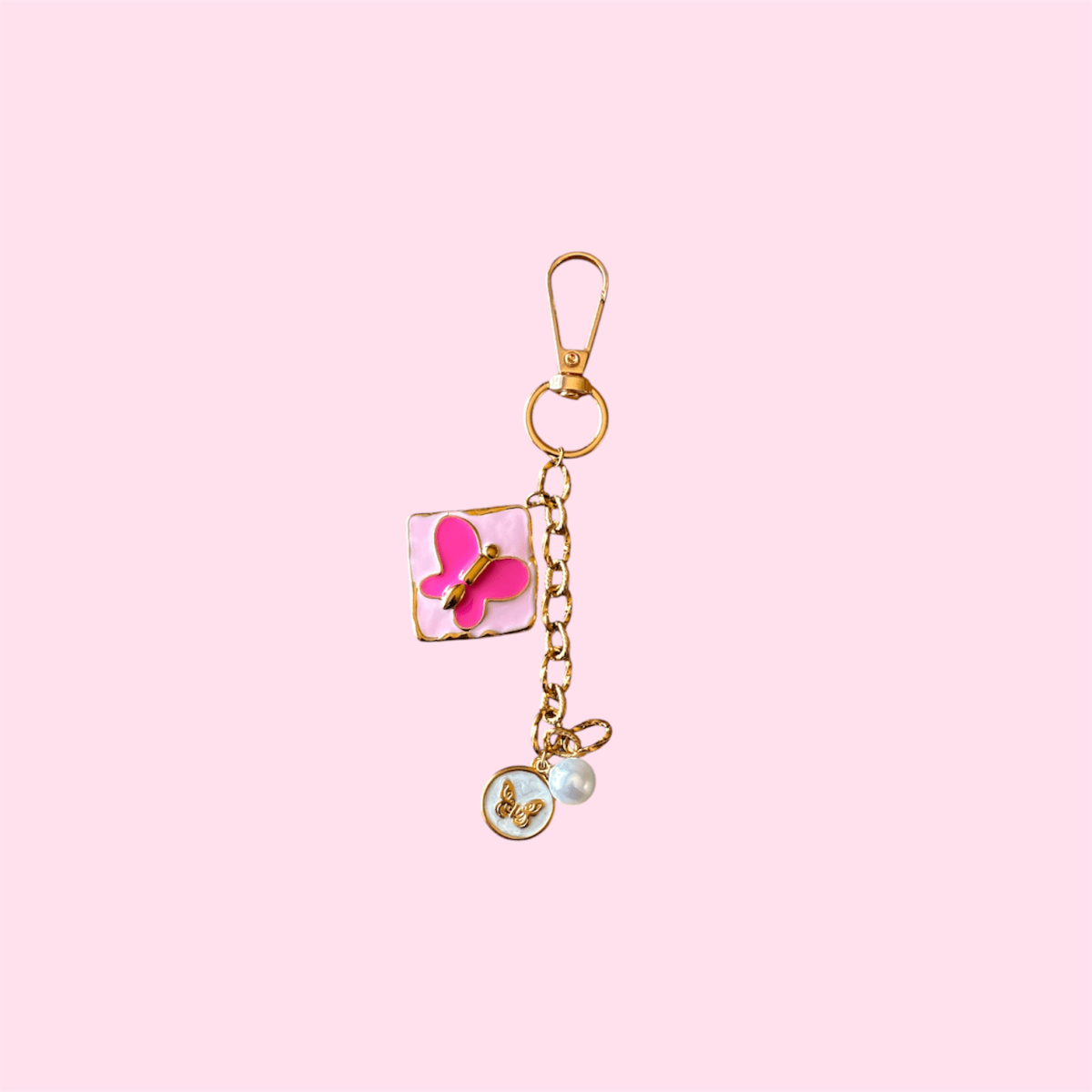 Essentials Butterfly Blush Key Chain - Essentials