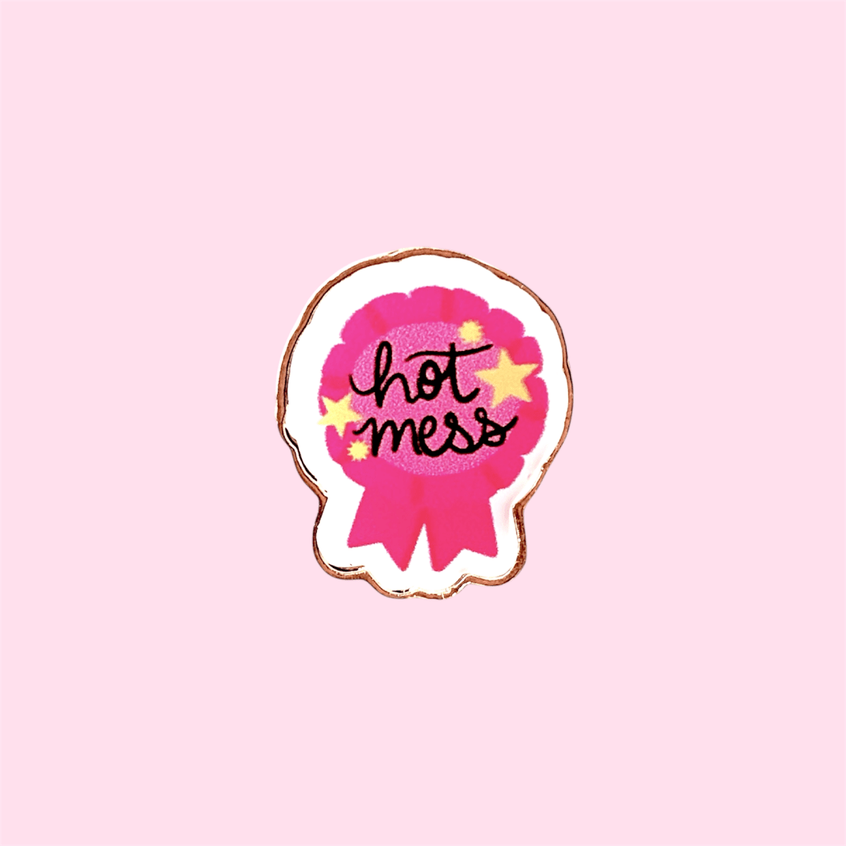 Hot Mess Pink Pin - Essentials