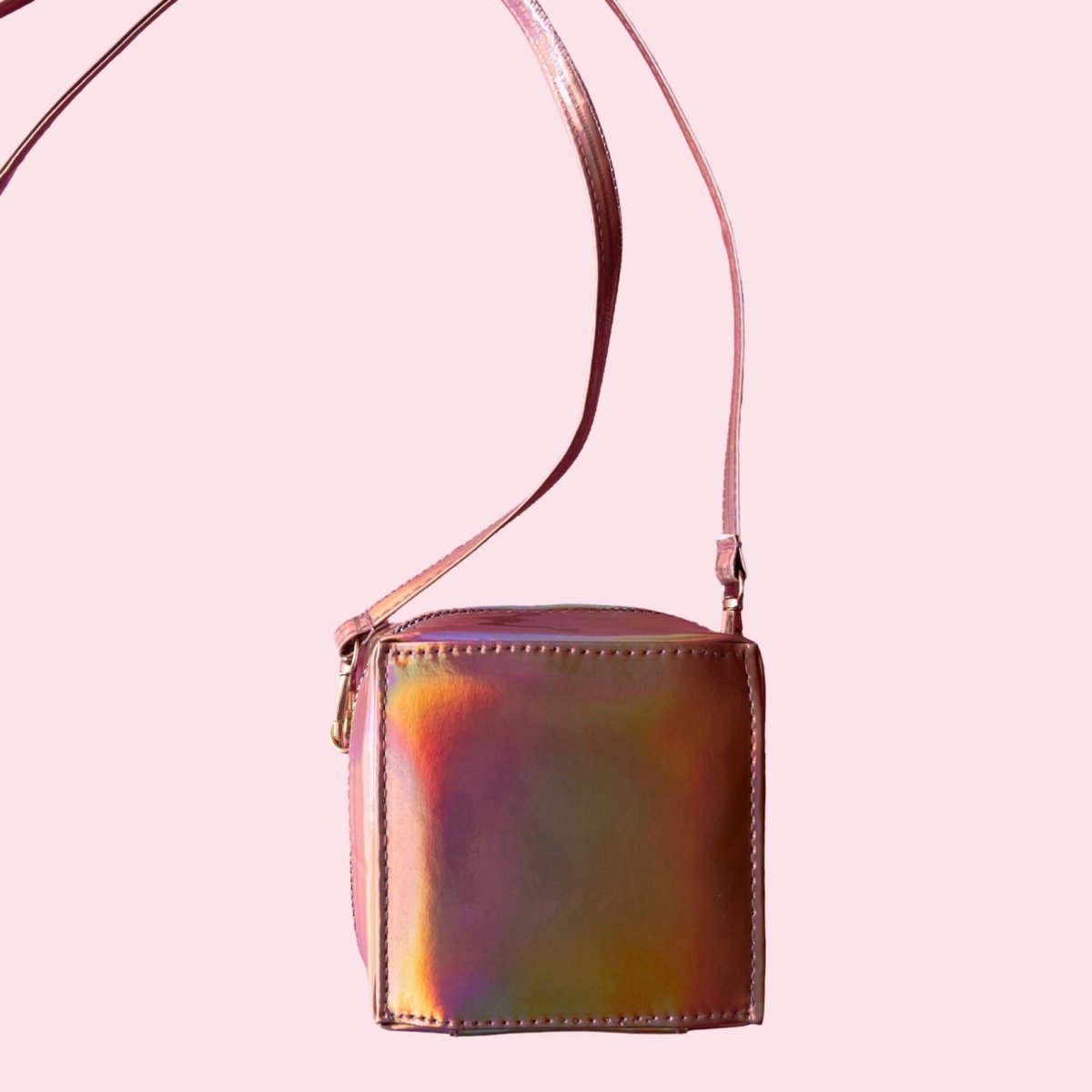 Summer Trendy Square Bag - Rose Gold - Essentials EG