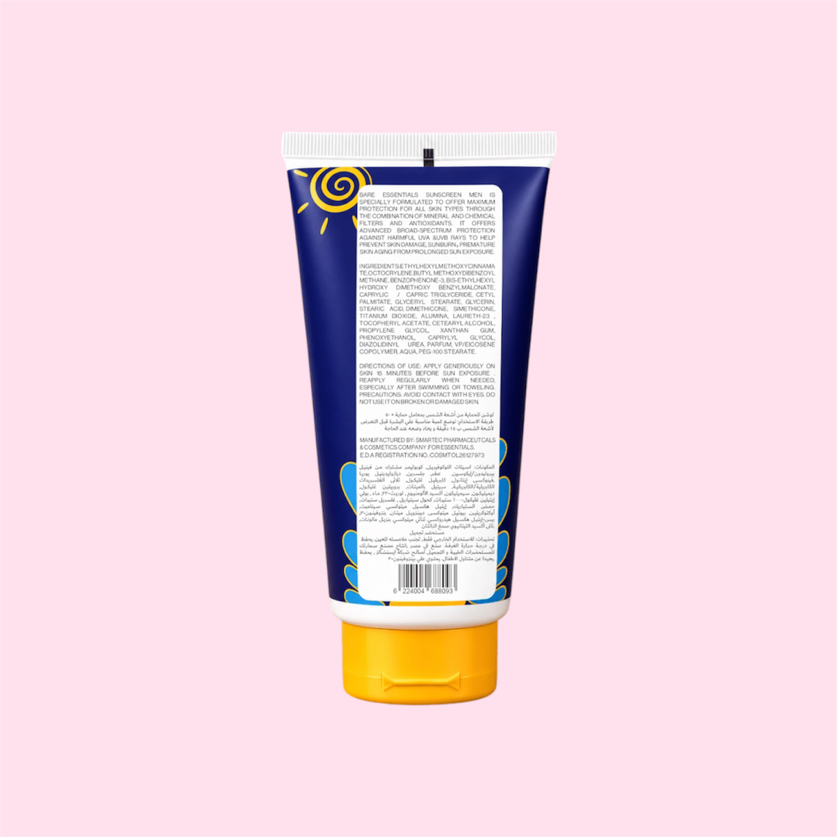 SUNSCREEN SPF50+ MEN - Essentials